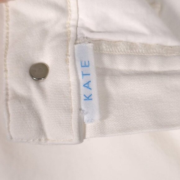 ESCADA SPORT Women ITALY🇮🇹MADE KATE Jeans BootCut Flare White Mid Rise Size 40 - Picture 13 of 15